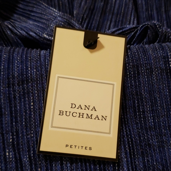 Dana Buchman open front pleated cardigan - Picture 2 of 5